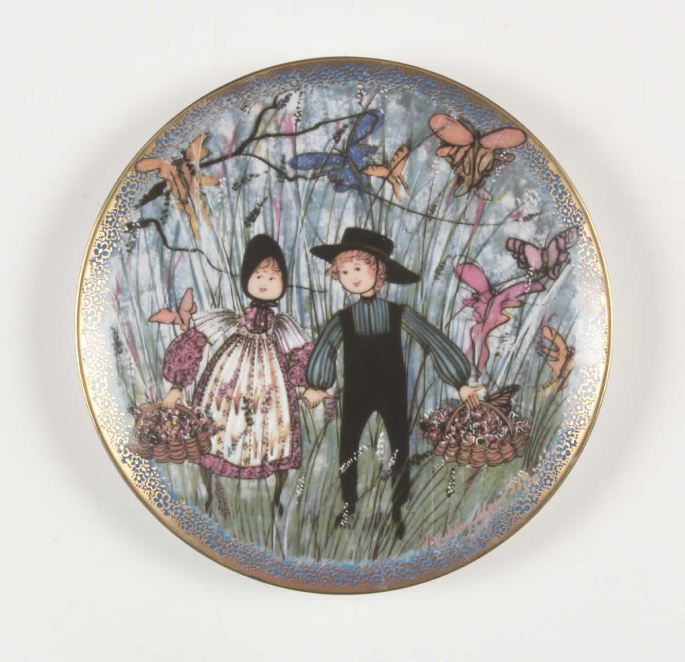 Joyful Children Dance Of The Butterflies - No Box by Anna Perenna-1