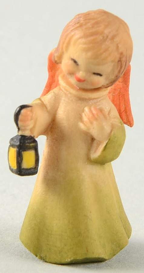 Ferrandiz Miniature Nativity Pathfinder-Angel With Lantern - Boxed by Anri-1