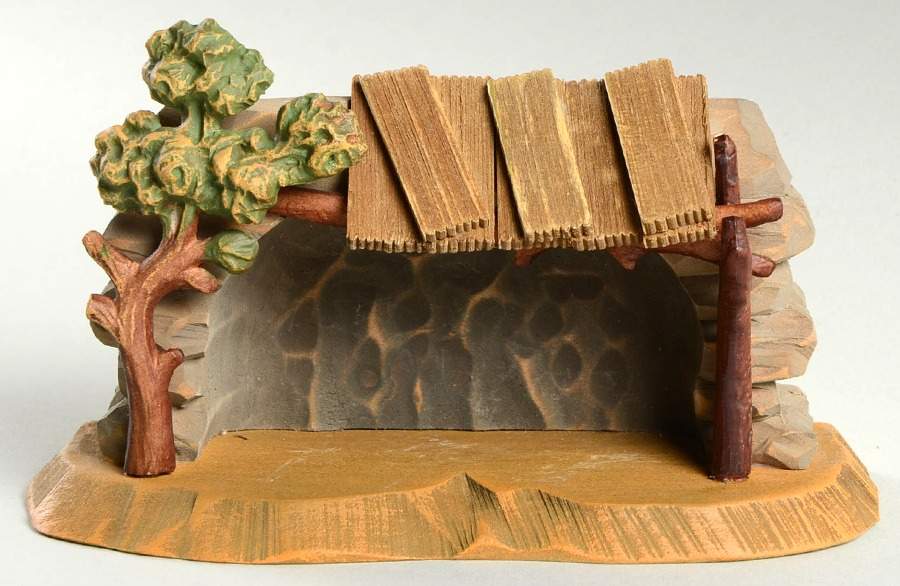 Ferrandiz Miniature Nativity Creche - No Box by Anri-1