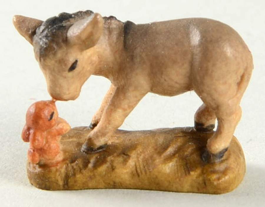 Ferrandiz Miniature Nativity Donkey - No Box by Anri-1