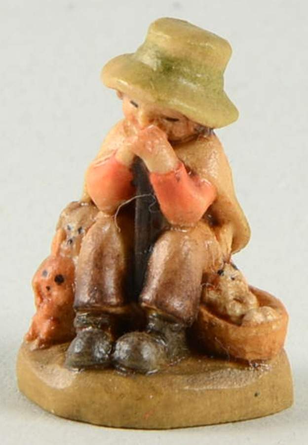 Ferrandiz Miniature Nativity The Rest - Boxed by Anri-1