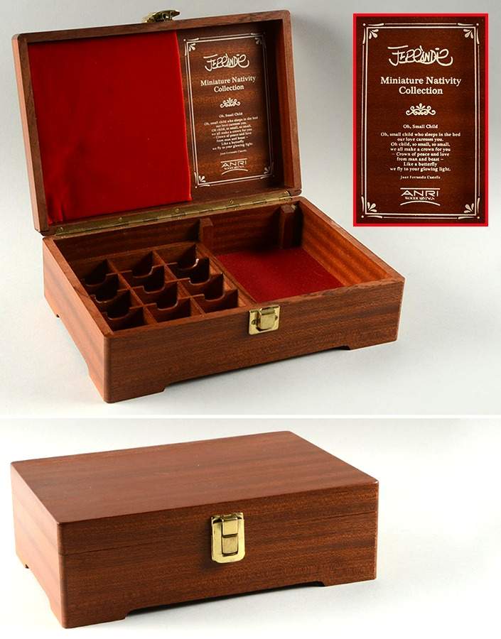 Ferrandiz Miniature Nativity Storage Chest - No Box by Anri-1