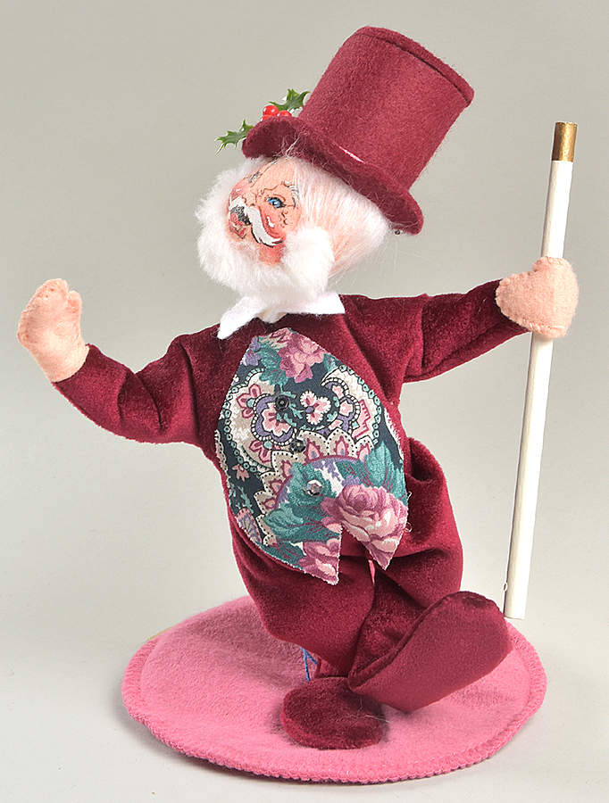 Santa and Mrs Santa Victorian Mr Santa - No Box 108 by Annalee-1