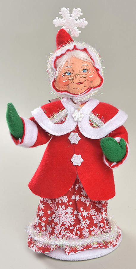 Santa and Mrs Santa Mrs Snowflake Santa - No Box by Annalee-1