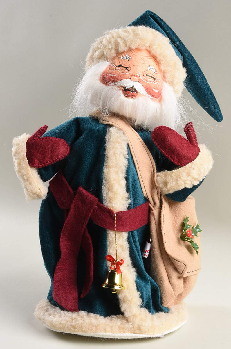 Santa and Mrs Santa Old World Saint Nicholas - No Box by Annalee-1