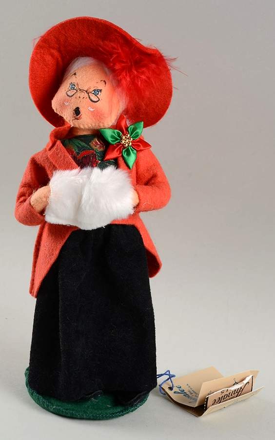 Santa and Mrs Santa Holiday Best Mrs Claus - No Box by Annalee-1