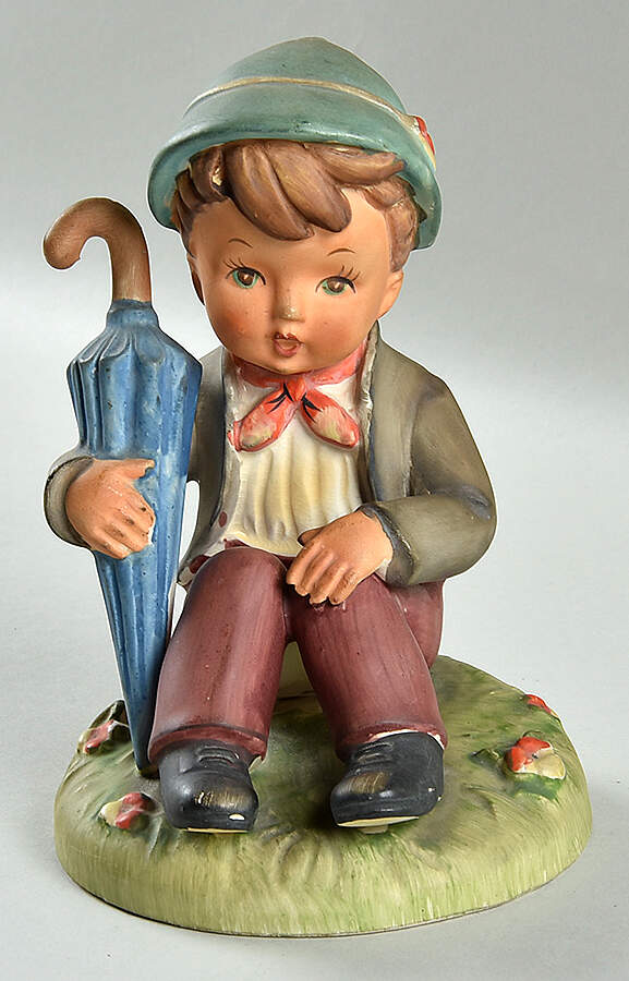 Arnart Figurines Boy With Umbrella - No Box by Arnart-1