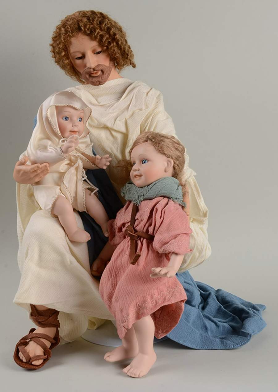Messages of Hope Let The Children Come To Me - No Box by Ashton Drake-1
