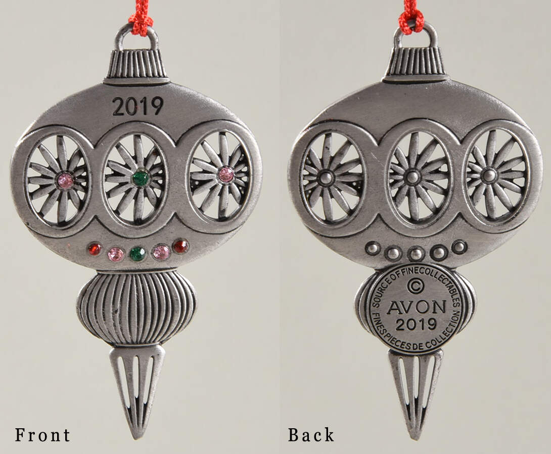 Annual Pewter Ornament Christmas Spire - Boxed by Avon-1