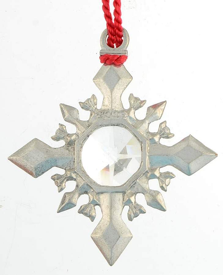 Annual Pewter Ornament Snowflake - Boxed by Avon-1