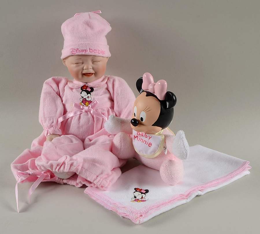 Disney Babies in Dreamland Baby Minnie - Boxed by Ashton Drake-1