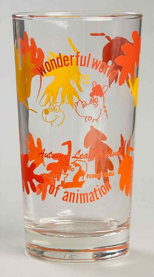Autumn Leaf Festival Glass Wonderful World Of Animation - No Box by Autumn Leaf Festival-1