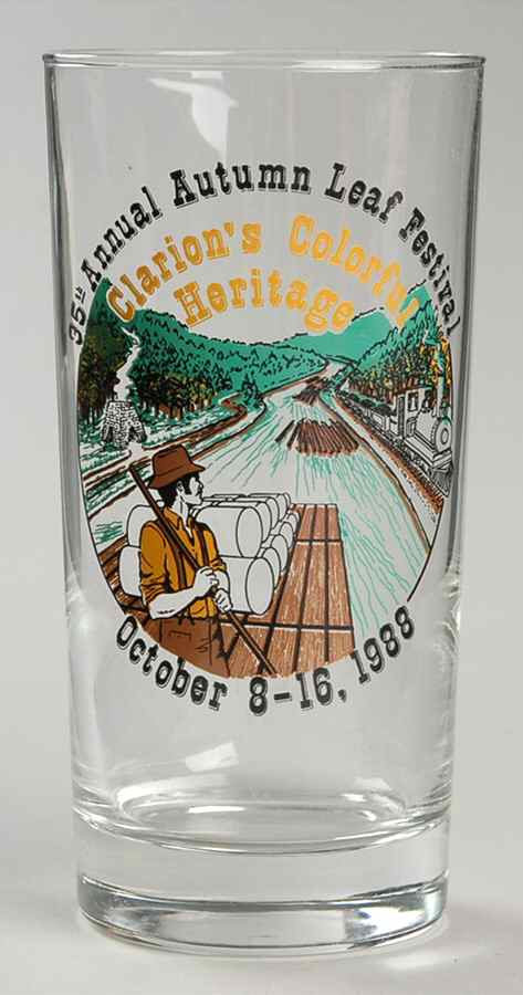 Autumn Leaf Festival Glass Clarion's Colorful Heritage - No Box by Autumn Leaf Festival-1