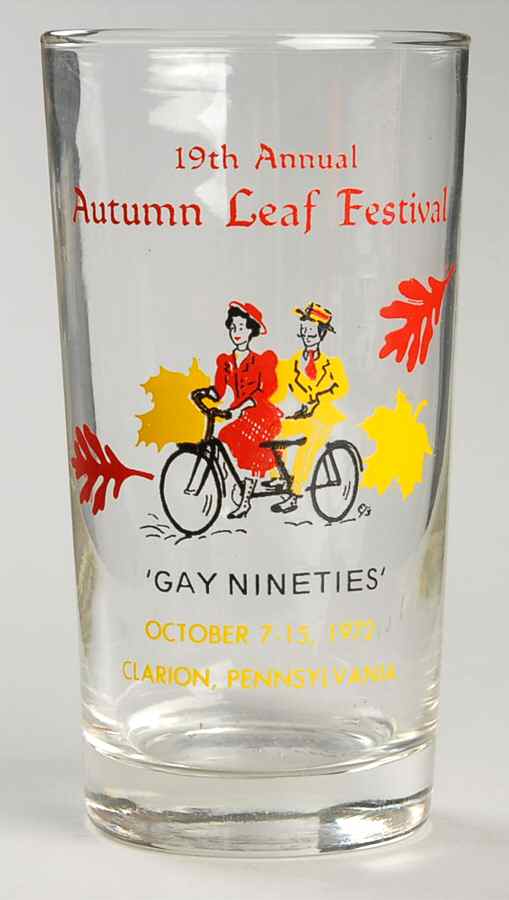 Autumn Leaf Festival Glass Gay Nineties - No Box by Autumn Leaf Festival-1