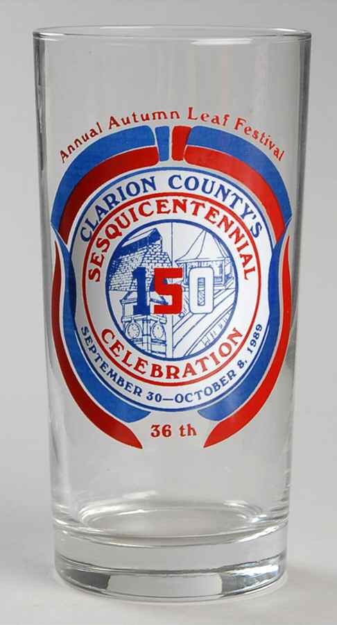 Autumn Leaf Festival Glass Sesquicentennial Celebration - No Box by Autumn Leaf Festival-1