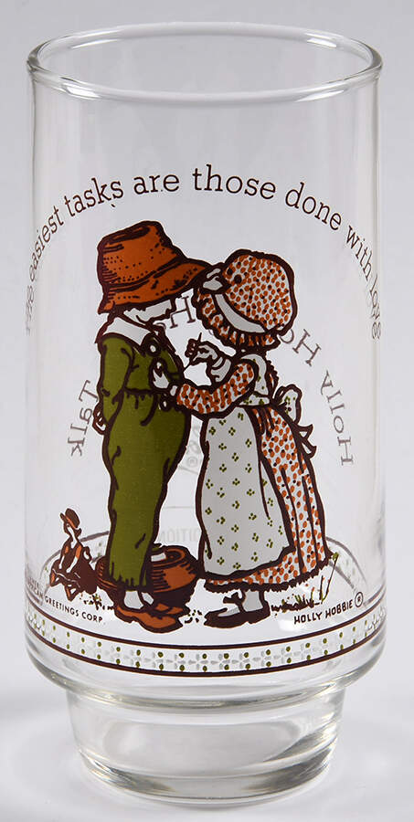 Holly Hobbie Happy Talk The Easiest Tasks Are Done With Love - No Box by American Greetings-1