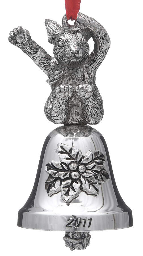 Bunny Ornament Bell - No Box by Arthur Court-1