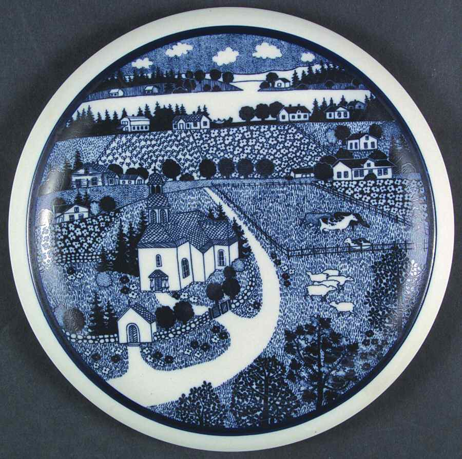 Arabia Single Release Plates Arabia 100th Anniversary - No Box by Arabia of Finland-1