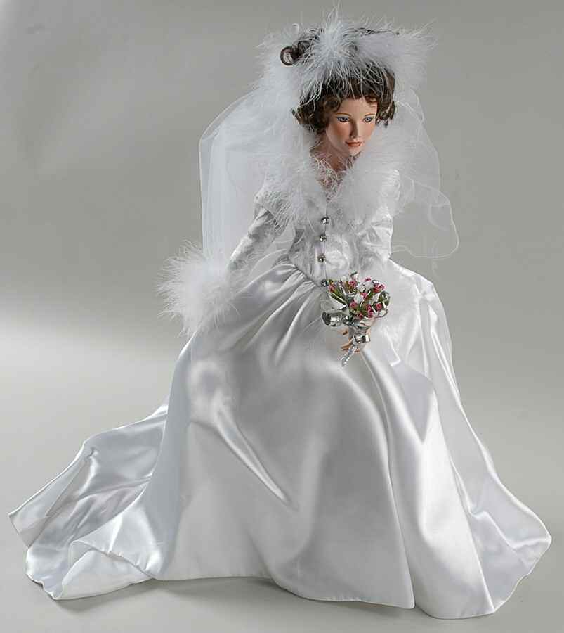 She Walks in Beauty Winter Romance - No Box by Ashton Drake-1