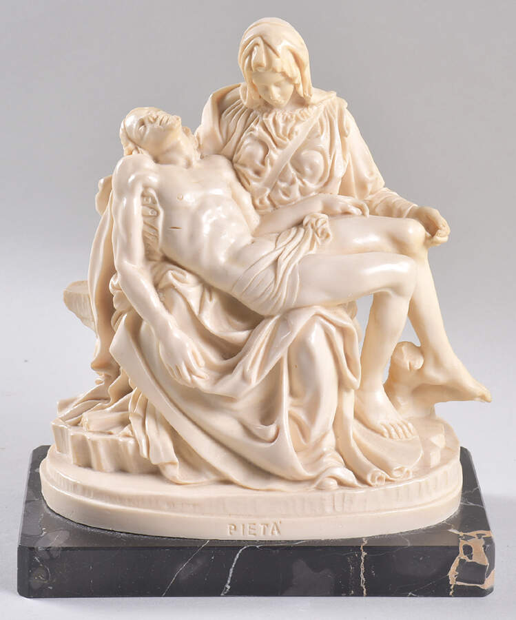 A Santini Sculptures Pieta - No Box by A Santini Sculpture-1