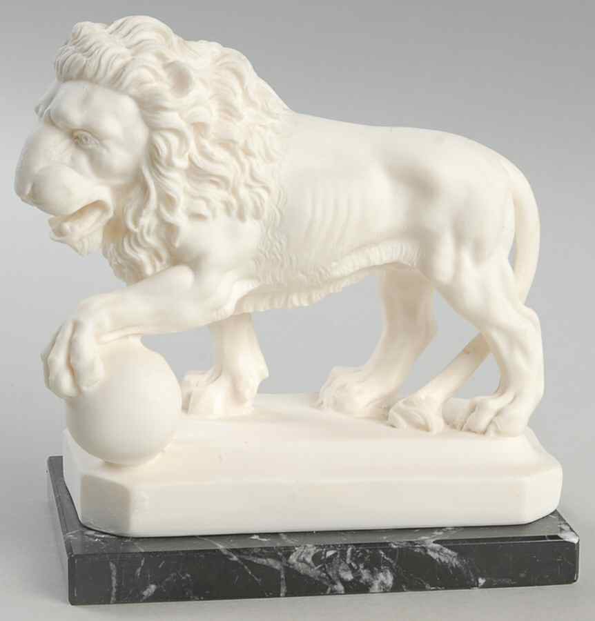 A Santini Sculptures Lion Of Florence-Left Paw - No Box by A Santini Sculpture-1