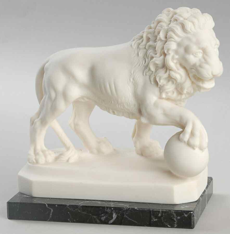 A Santini Sculptures Lion Of Florence-Right Paw - No Box by A Santini Sculpture-1
