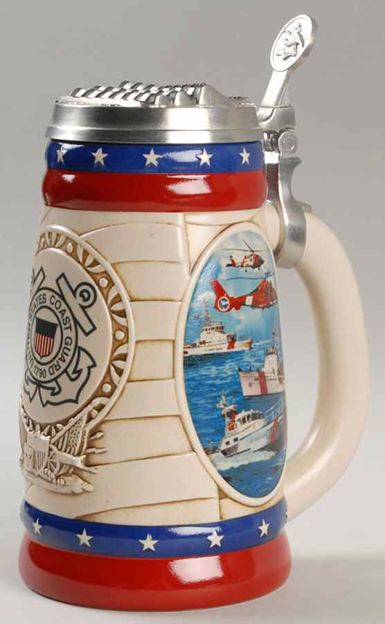 Armed Forces Coast Guard Stein - No Box by Anheuser-Busch-1