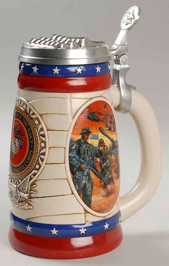 Armed Forces Marines Stein - Boxed by Anheuser-Busch-1