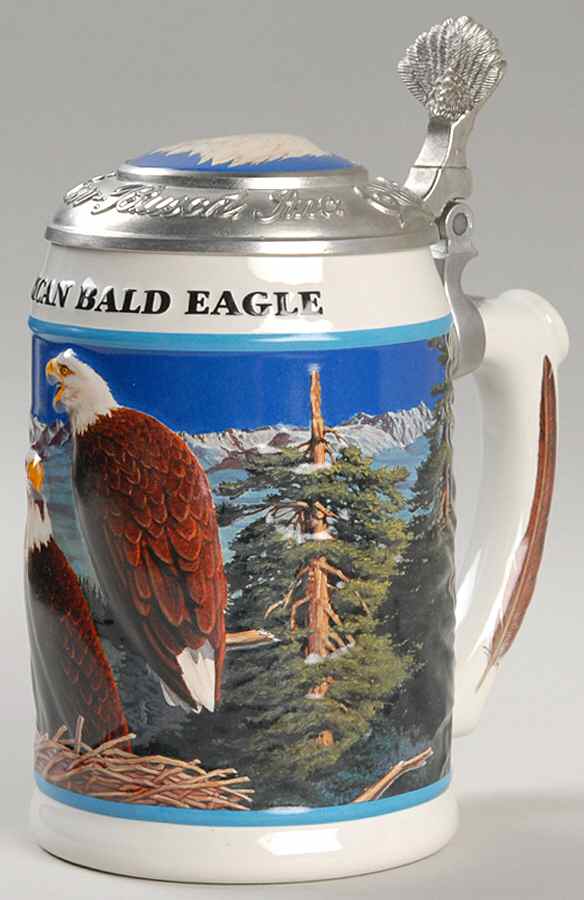 American Bald Eagle Spring Stein - No Box by Anheuser-Busch-1