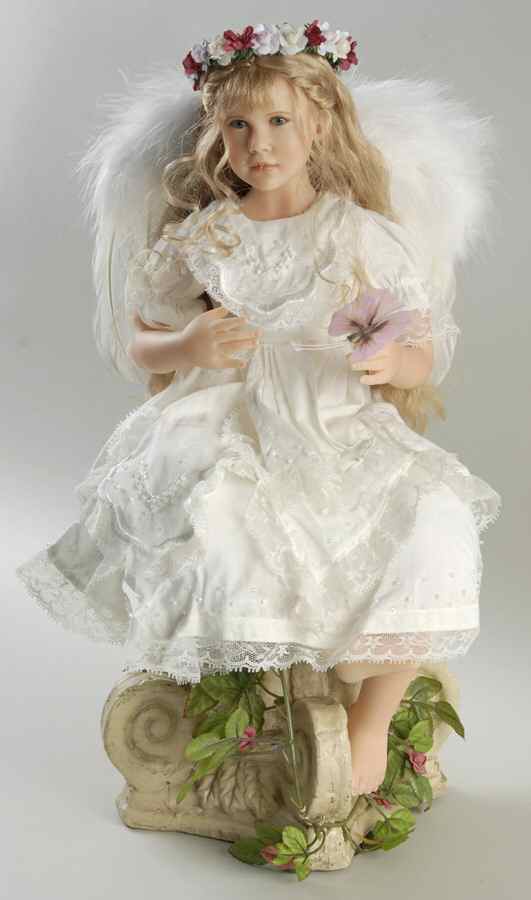 A Whisper of Angel Wings On Wings Of Promise-Set Of 2 - No Box by Ashton Drake-1