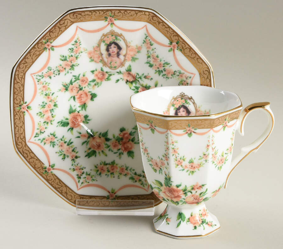 Honor Society-Cup & Saucer Honor Society - No Box by Avon-1