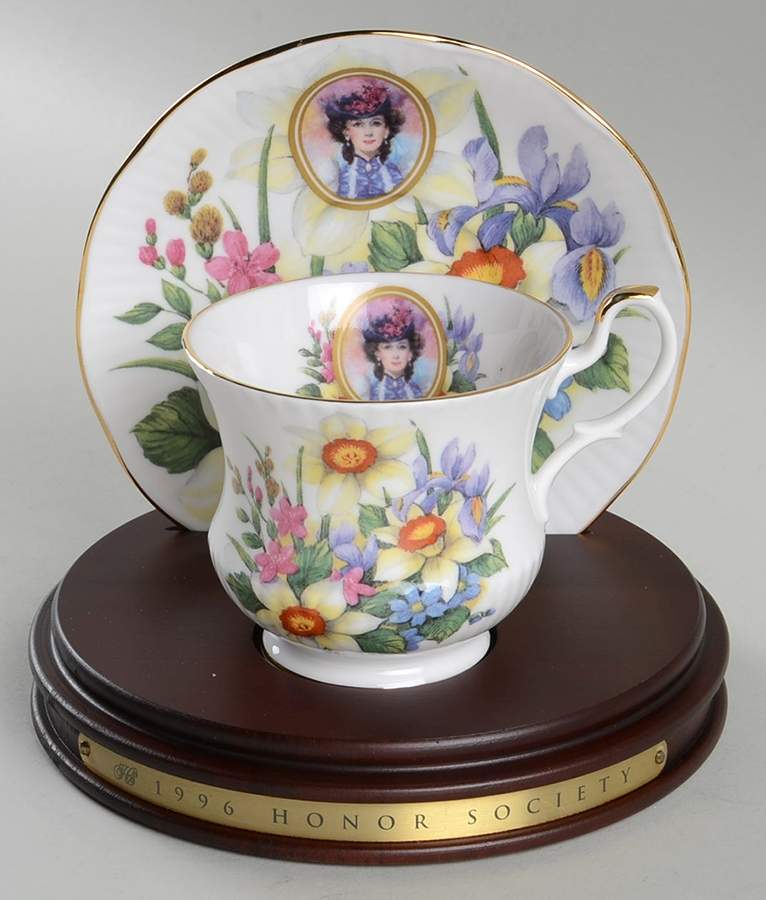 Honor Society-Cup & Saucer Honor Society - No Box by Avon-1