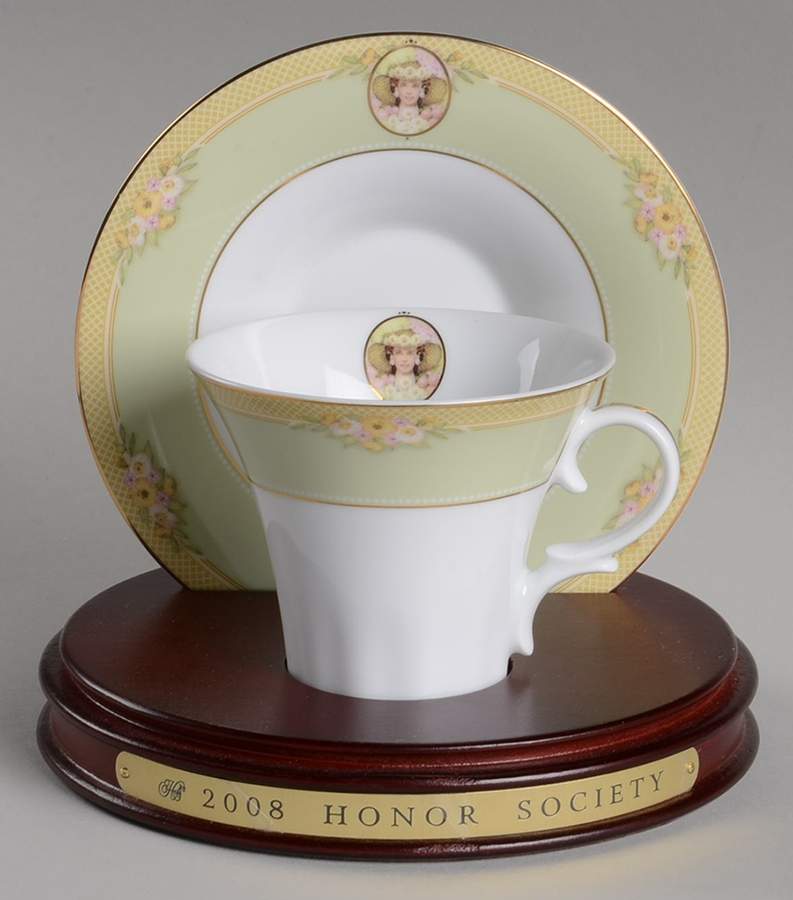 Honor Society-Cup & Saucer Honor Society - Boxed by Avon-1