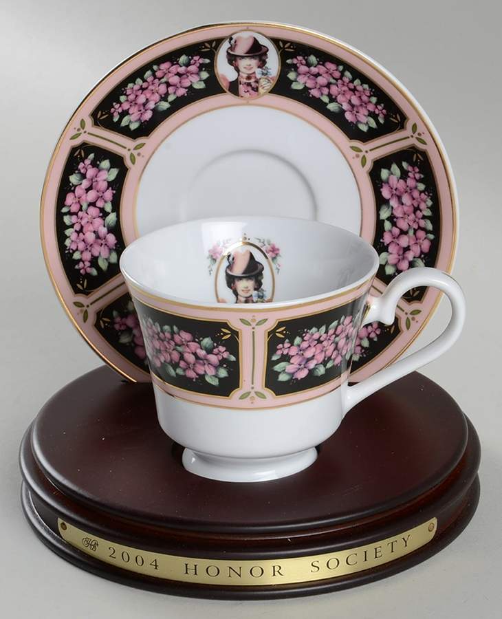 Honor Society-Cup & Saucer Honor Society - Boxed by Avon-1