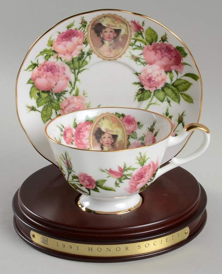 Honor Society-Cup & Saucer Honor Society - No Box by Avon-1