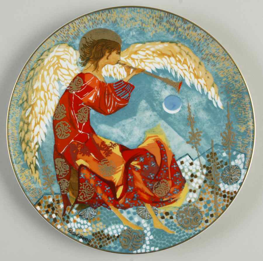 Byzantine Triptych Gabriel - No Box by Anna Perenna-1