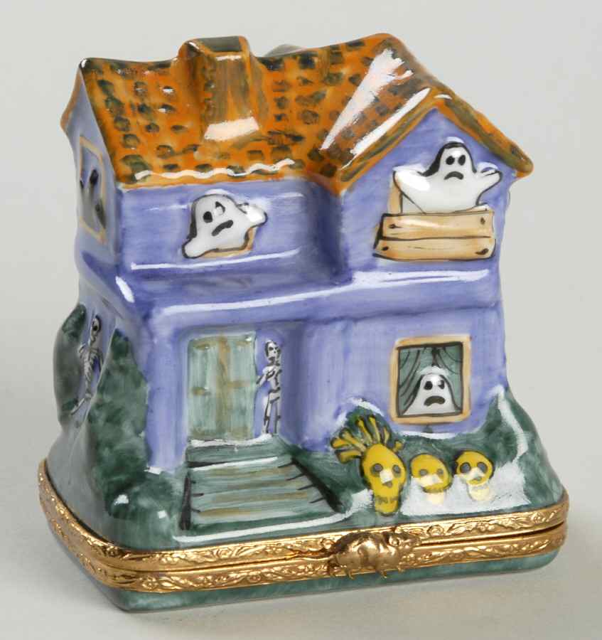 Artoria Limoges Boxes Haunted House - No Box by Artoria Limoges-1
