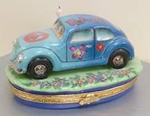 Artoria Limoges Boxes Volkswagen Bettle Car - No Box by Artoria Limoges-1
