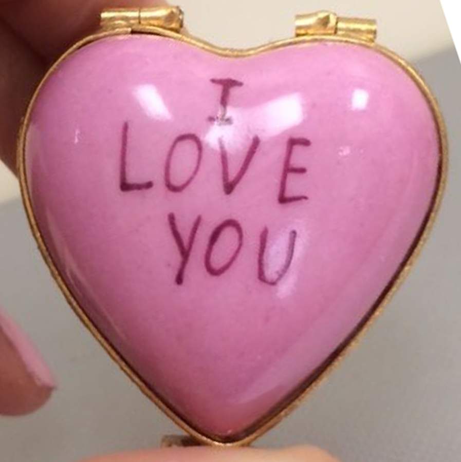 Artoria Limoges Boxes Heart-I Love You - Boxed by Artoria Limoges-1