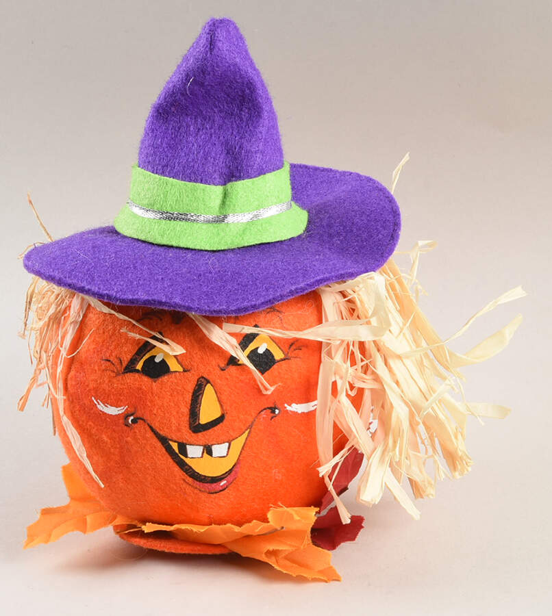 Annalee Halloween Dolls Scarecrow Pumpkin - No Box by Annalee-1
