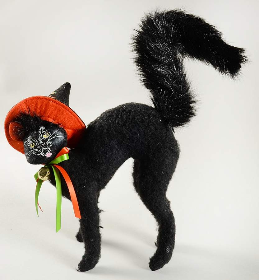 Annalee Halloween Dolls Scared Cat - No Box by Annalee-1