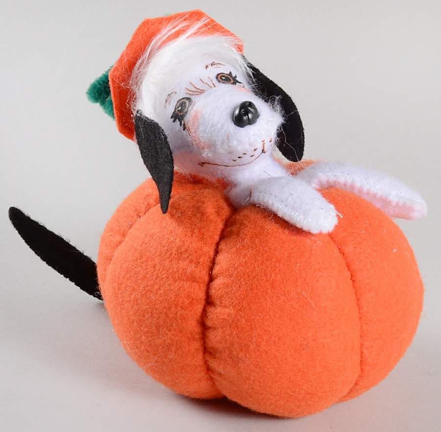 Annalee Halloween Dolls Puppy In Pumpkin - No Box by Annalee-1