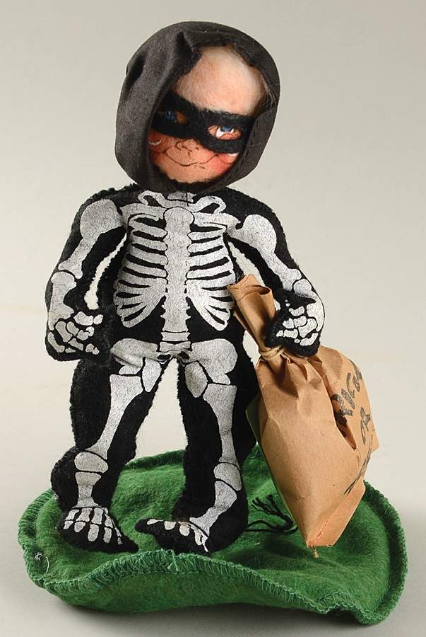 Annalee Halloween Dolls Skeleton Kid - No Box by Annalee-1