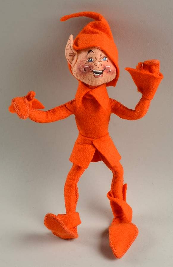 Annalee Halloween Dolls Fall Elf-Orange - No Box by Annalee-1