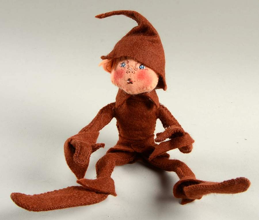 Annalee Halloween Dolls Fall Elf-Brown - No Box by Annalee-1