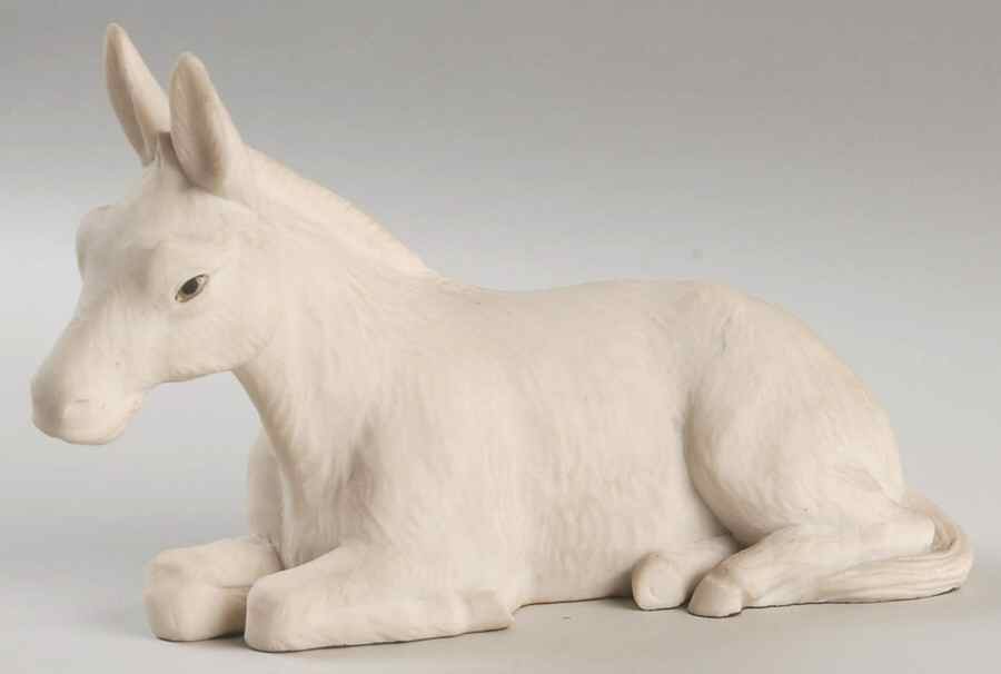 Nativity-White Donkey - No Box by Armani-1