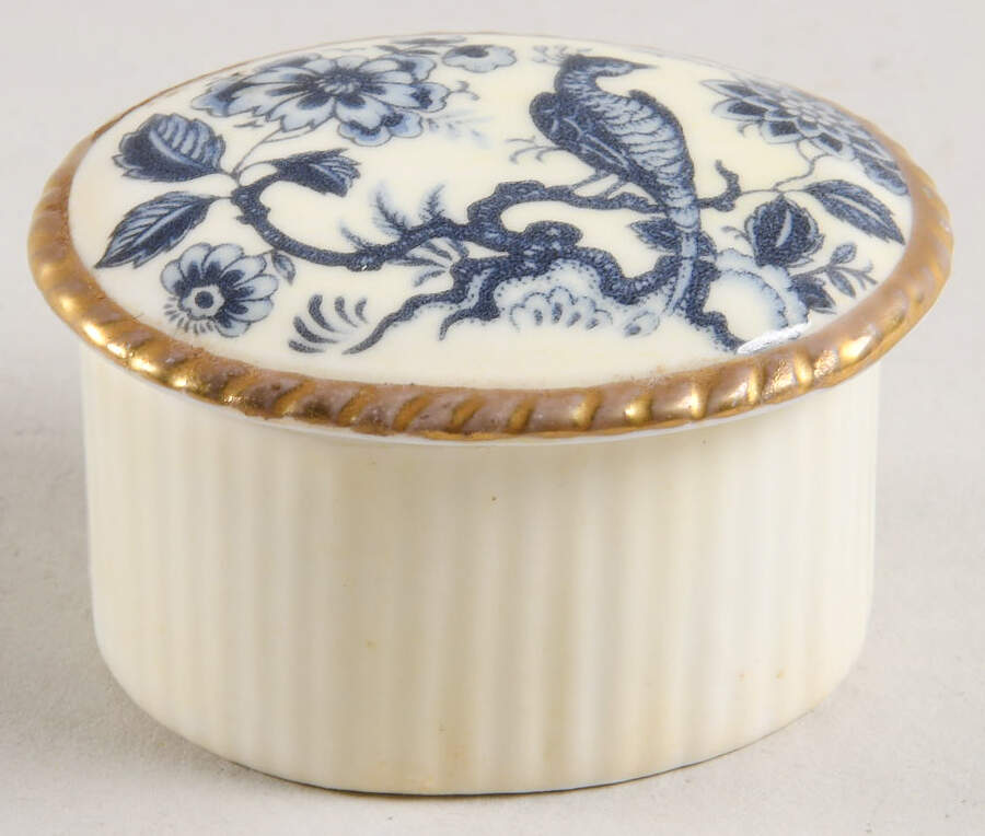 AYNsley Box Blue Flowers And Bird - No Box by John  Aynsley & Sons-1