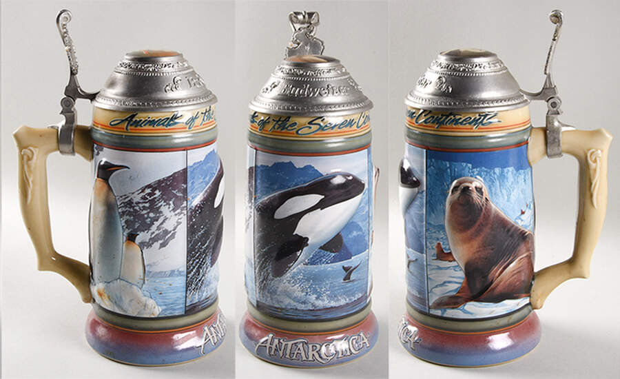 Animals of the Seven Continents Antarctica - No Box by Anheuser-Busch-1