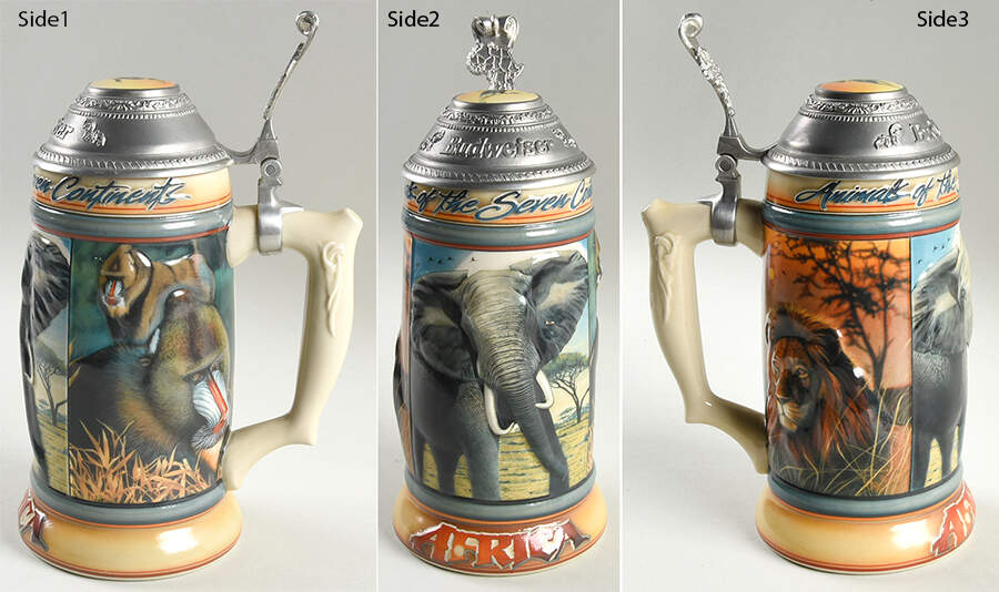 Animals of the Seven Continents Africa - No Box by Anheuser-Busch-1