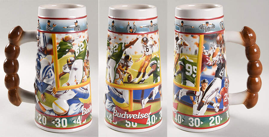 Sport Action Touchdown-Budweiser Football - No Box by Anheuser-Busch-1